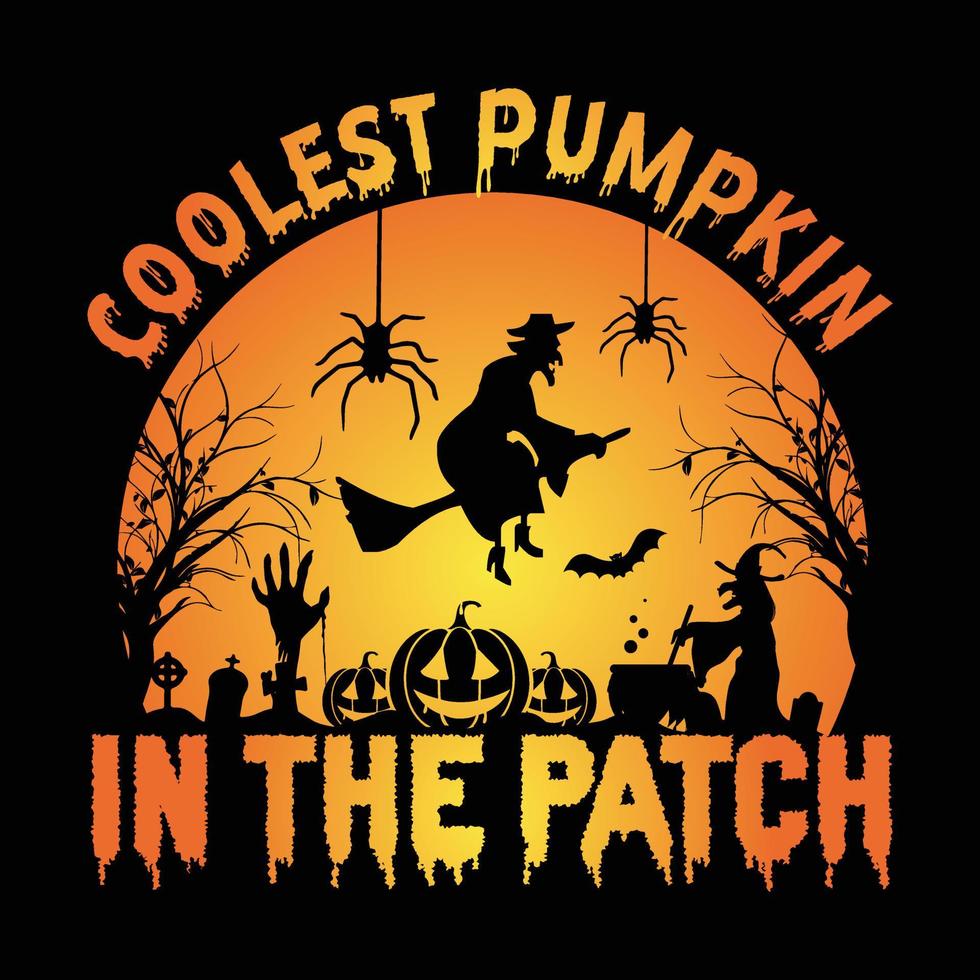 halloween t shirt design and vector