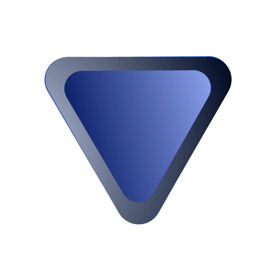 modern triangle logo vector