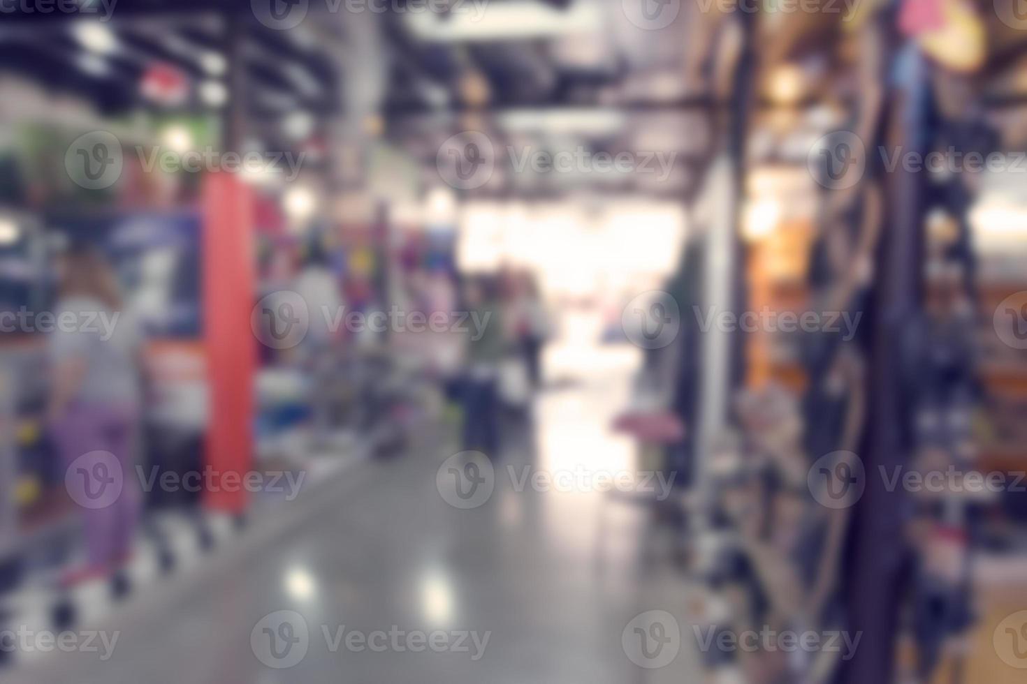 shopping mall blur background,vintage effect photo