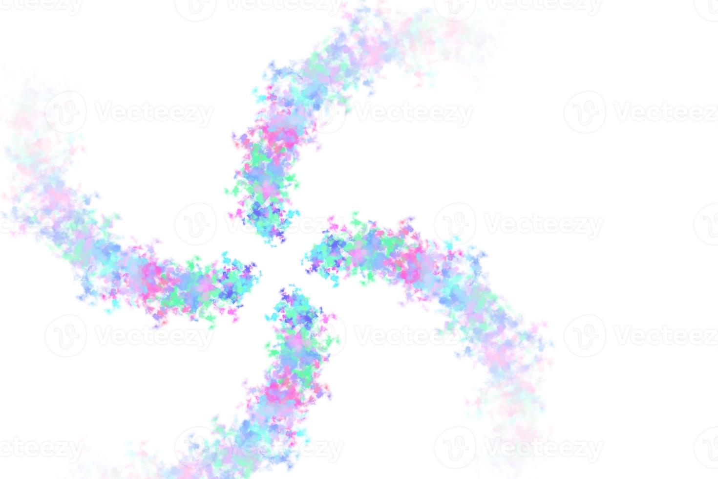 shape turbine with abstract textured cloud photo
