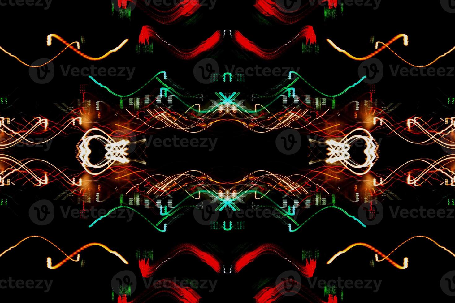 Night light line,abstract background photo