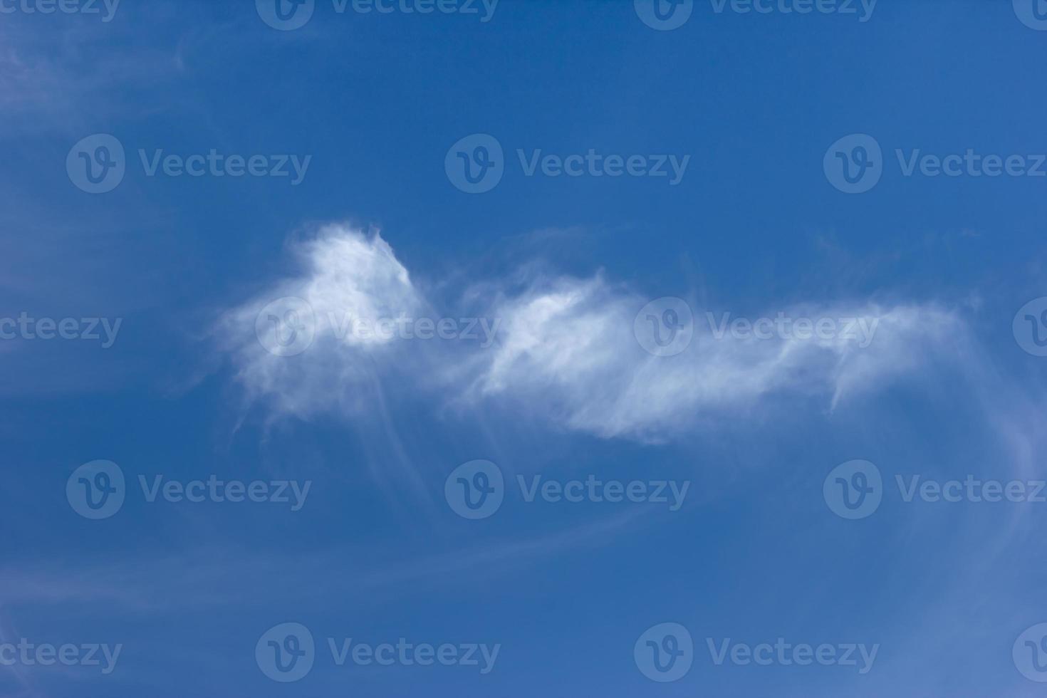 cloudy blue sky background photo
