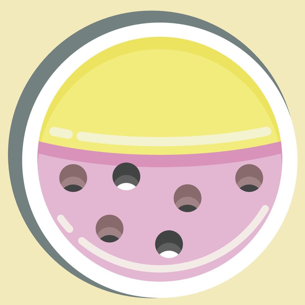 Sticker Anti Pill. suitable for sportswear symbol. simple design editable. design template vector. simple illustration vector