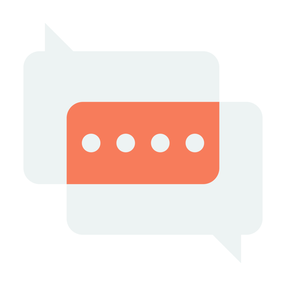 Text icon isolated on transparent background png