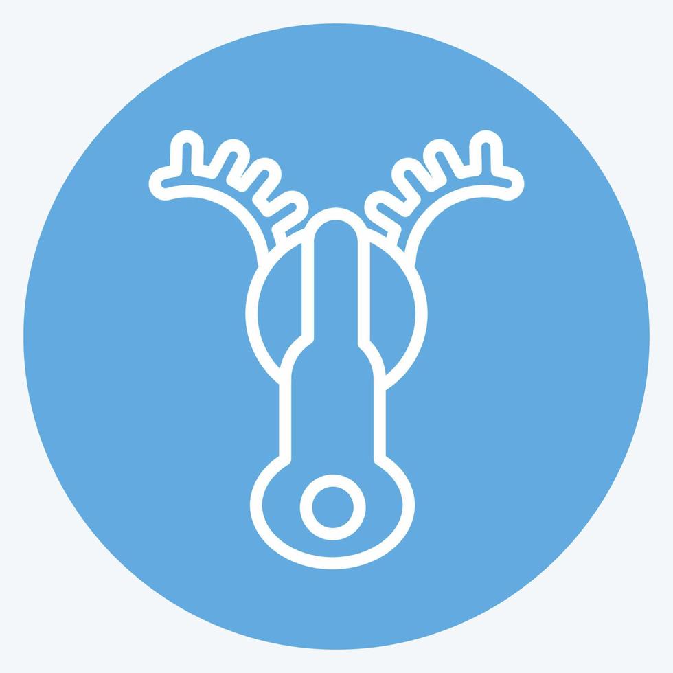 Icon Access Zip. suitable for sportswear symbol. blue eyes style. simple design editable. design template vector. simple illustration vector