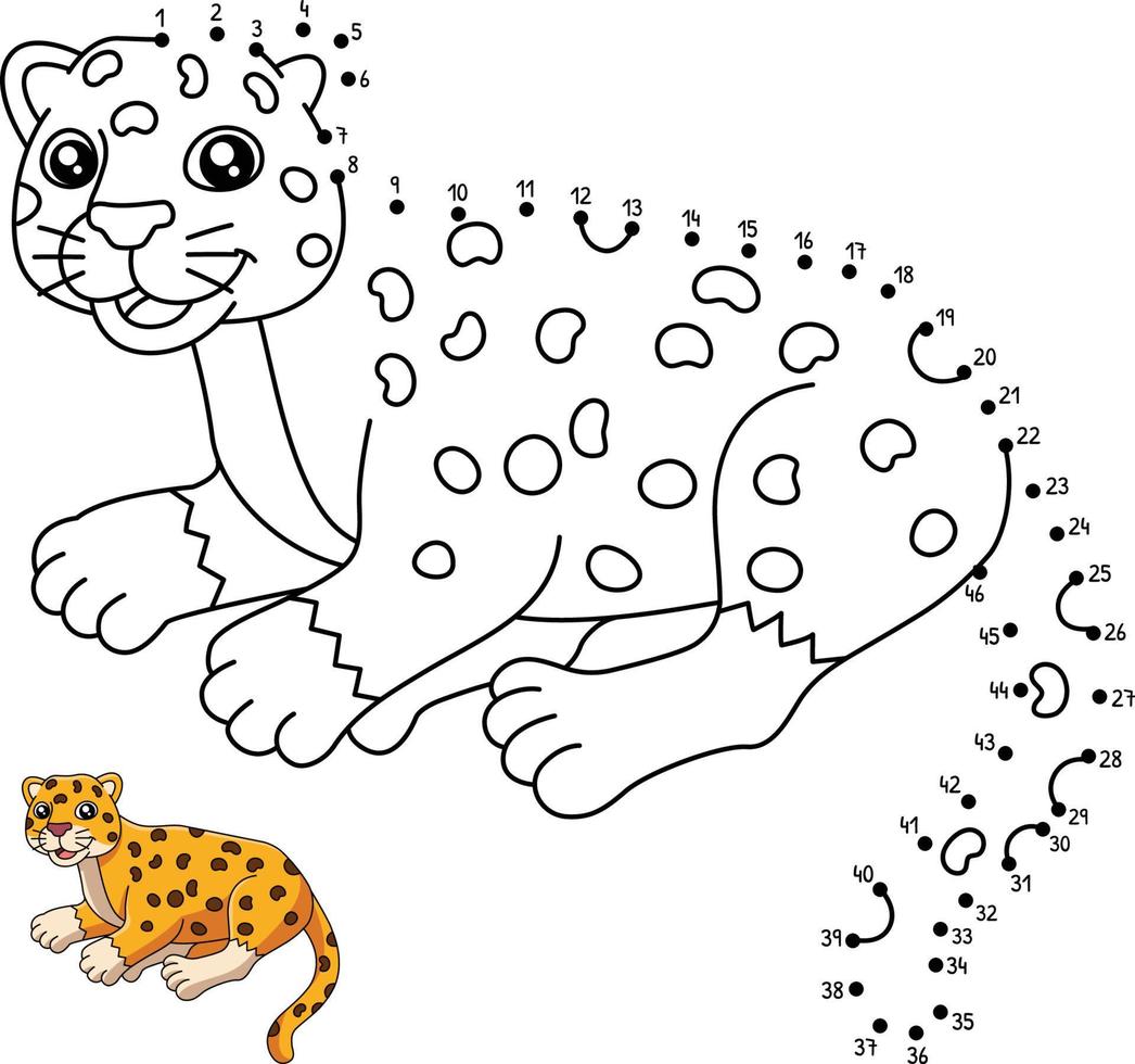 jaguar drawing for kids