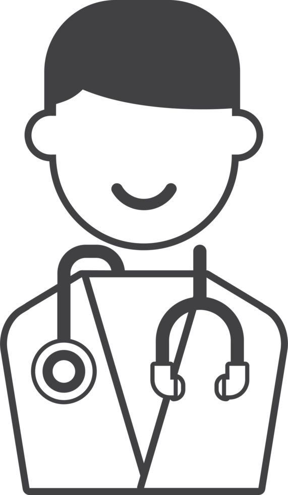 hospital and medicine illustration on transparent background png