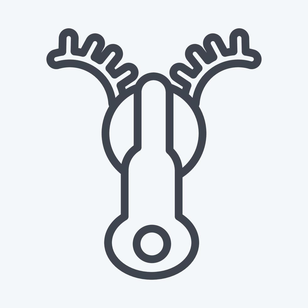 Icon Access Zip. suitable for sportswear symbol. line style. simple design editable. design template vector. simple illustration vector
