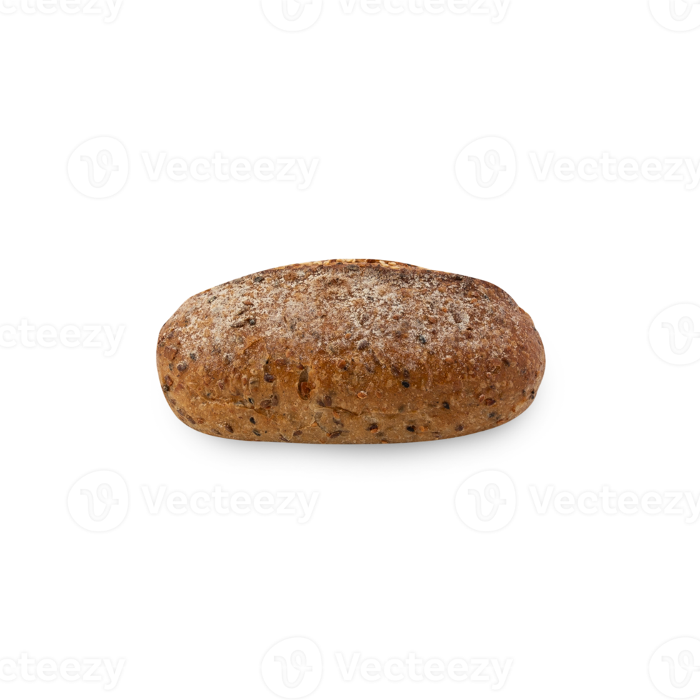 Multigrain bread cutout, Png file