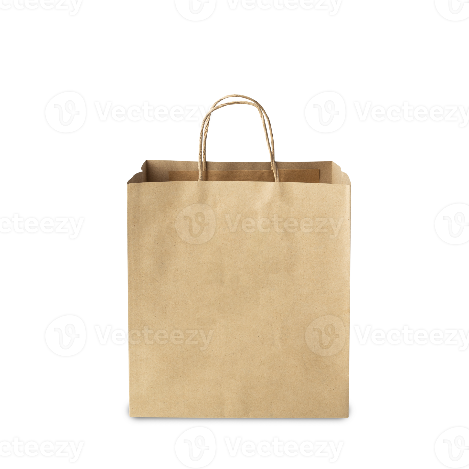 Brown paper shopping bag cutout, Png file 10790012 PNG