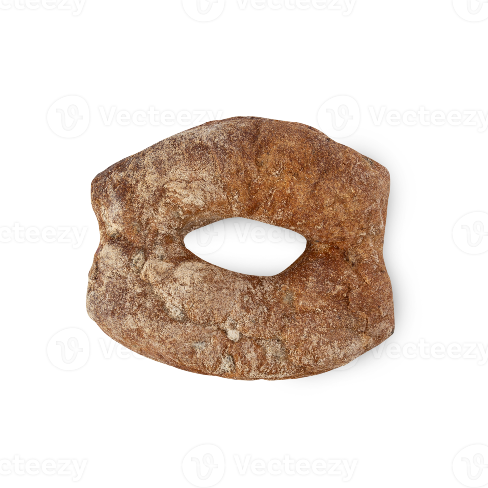 Ciabatta Bread cutout, Png file