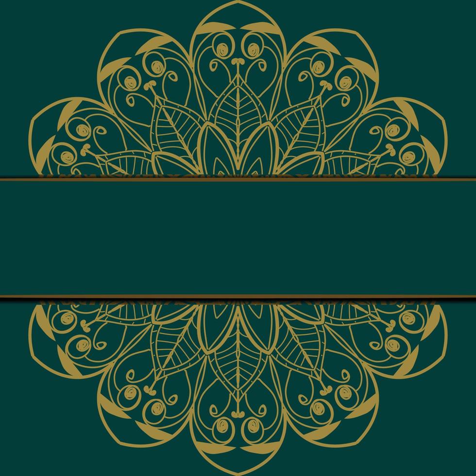 Luxury ornamental mandala background with arabic islamic east pattern style vector