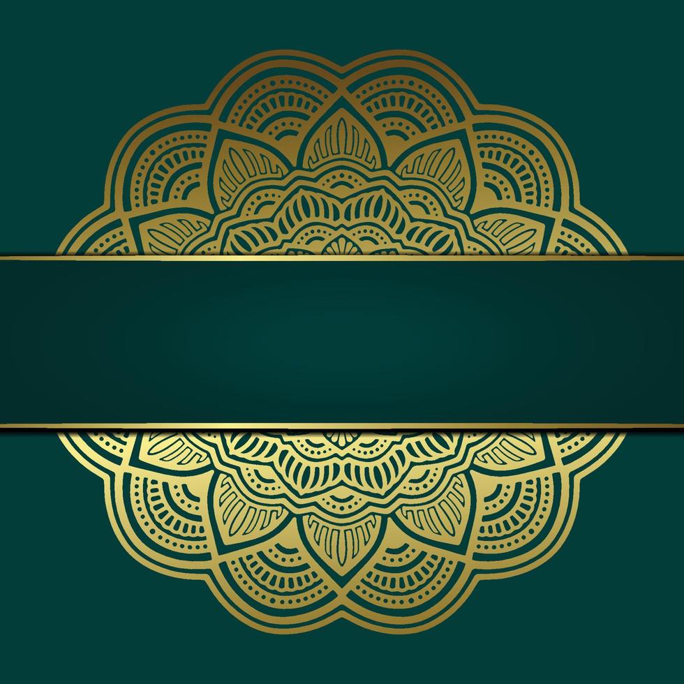 Luxury ornamental mandala background with arabic islamic east pattern style vector