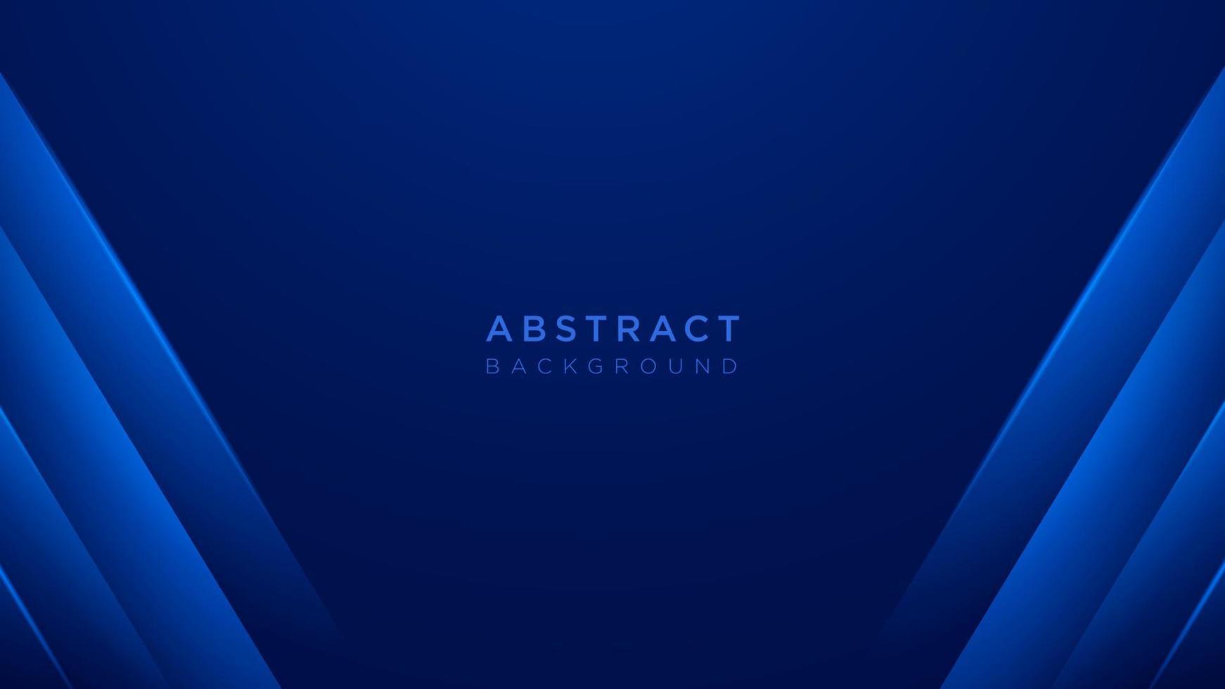 Abstract dark blue background Futuristic technology vector