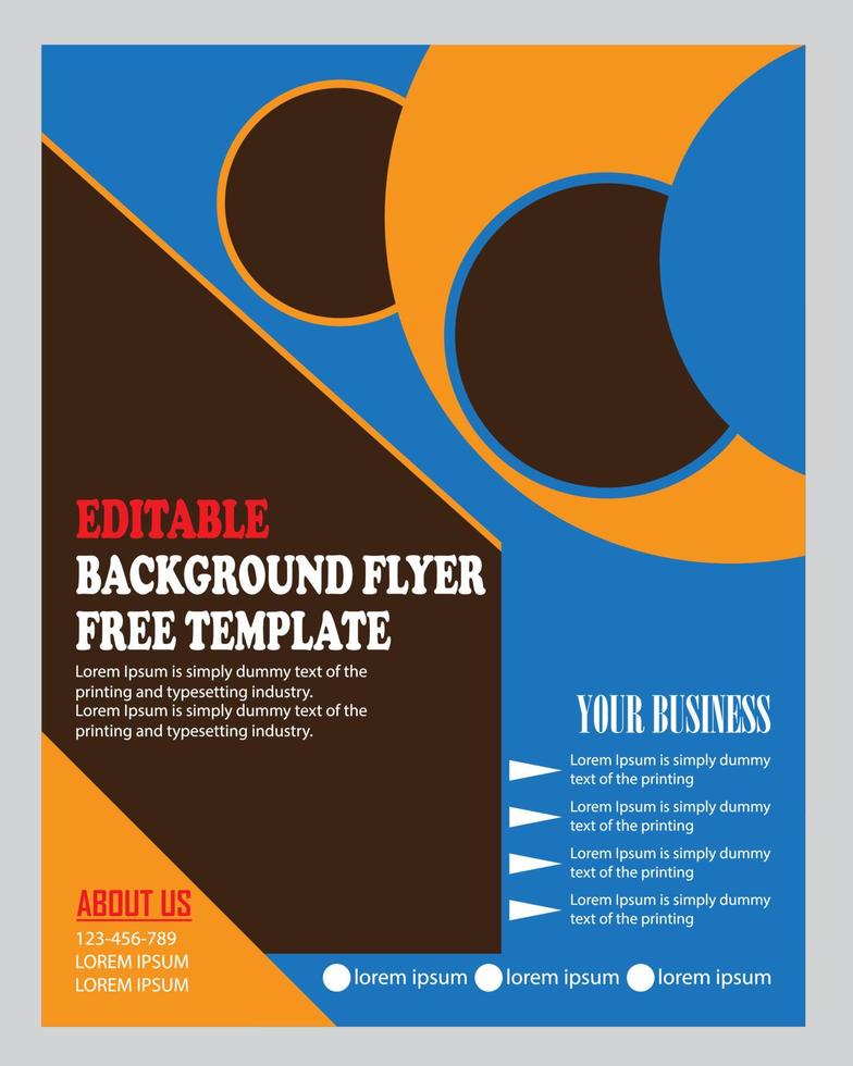 creative professional business flyer.new flyer,corporate vector