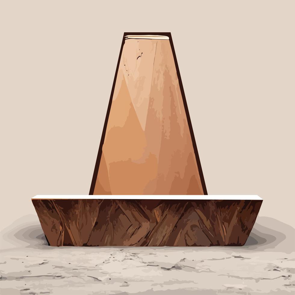 marble mock up, show cosmetic product display, Podium, stage pedestal or platform. 3d vector Abstract minimal ,scene geometric, forms, wood podium white background