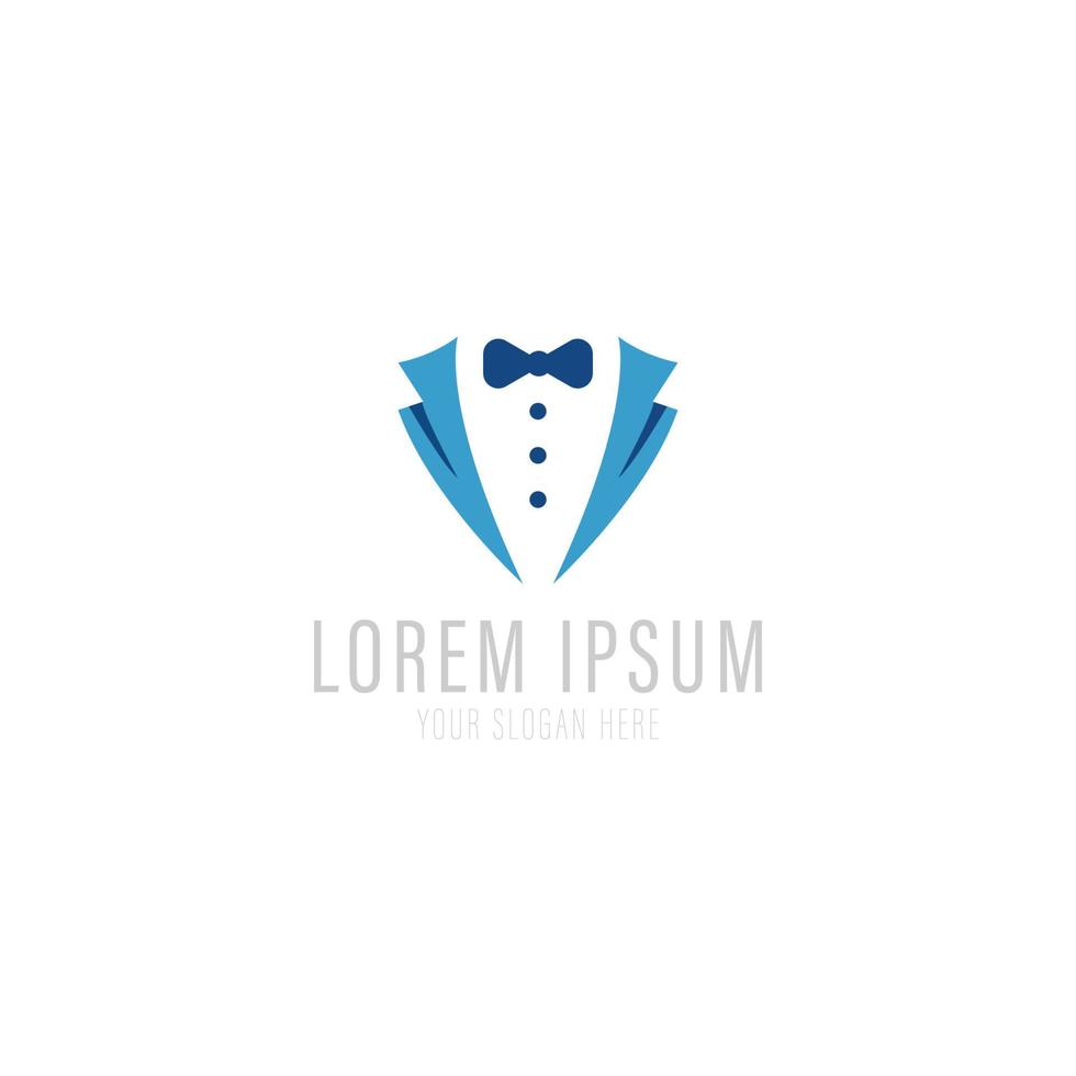 Tuxedo logo graphic modern shape symbol vector. vector