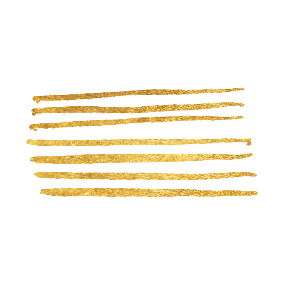 Gold gliter brush texture png