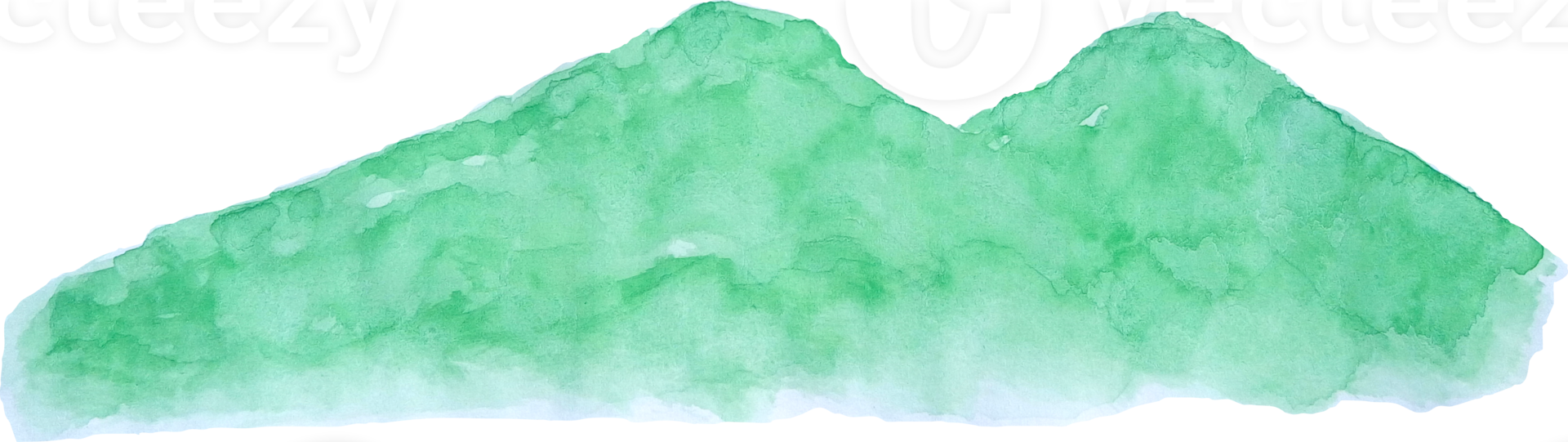 paisagem de montanha em aquarela png