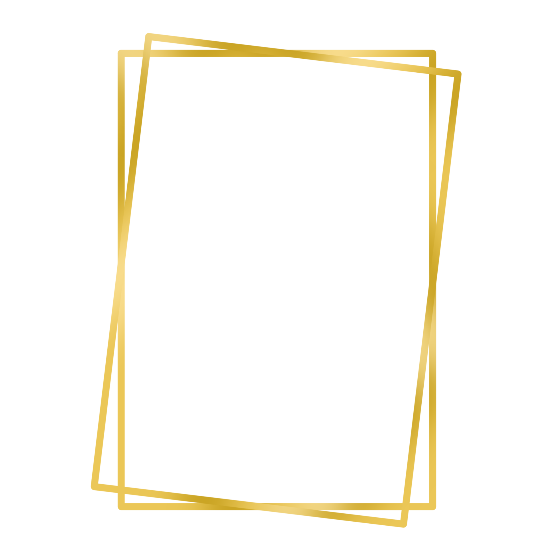 Golden Photo Frame PNG Landscape  Frame border design, Frame, Photo frame