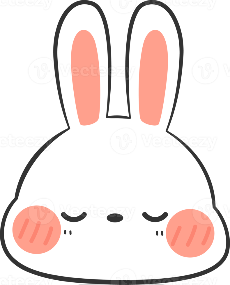 cute-rabbit-head-cartoon-element-10792468-png
