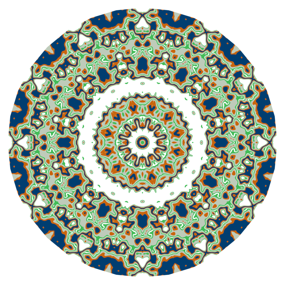 Mandala pattern ornament png