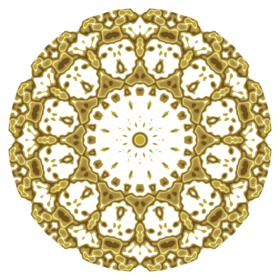Mandala pattern ornament png