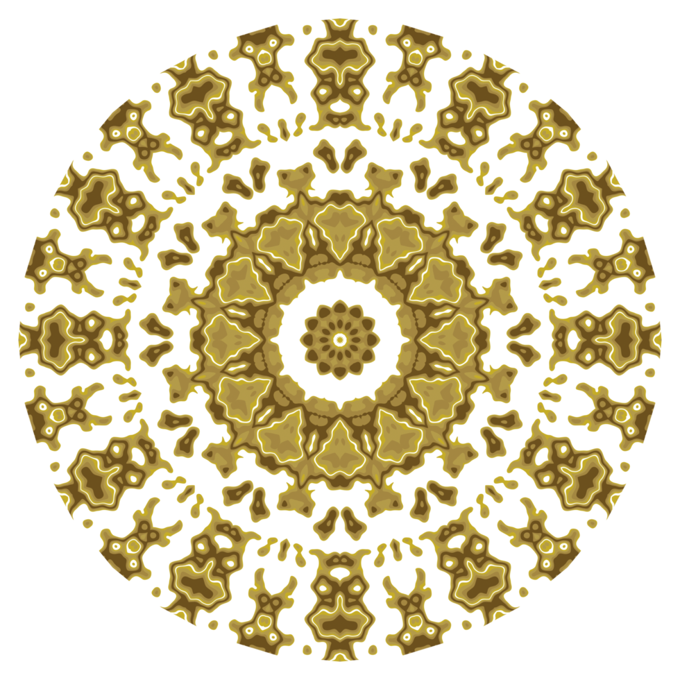 Mandala pattern ornament png