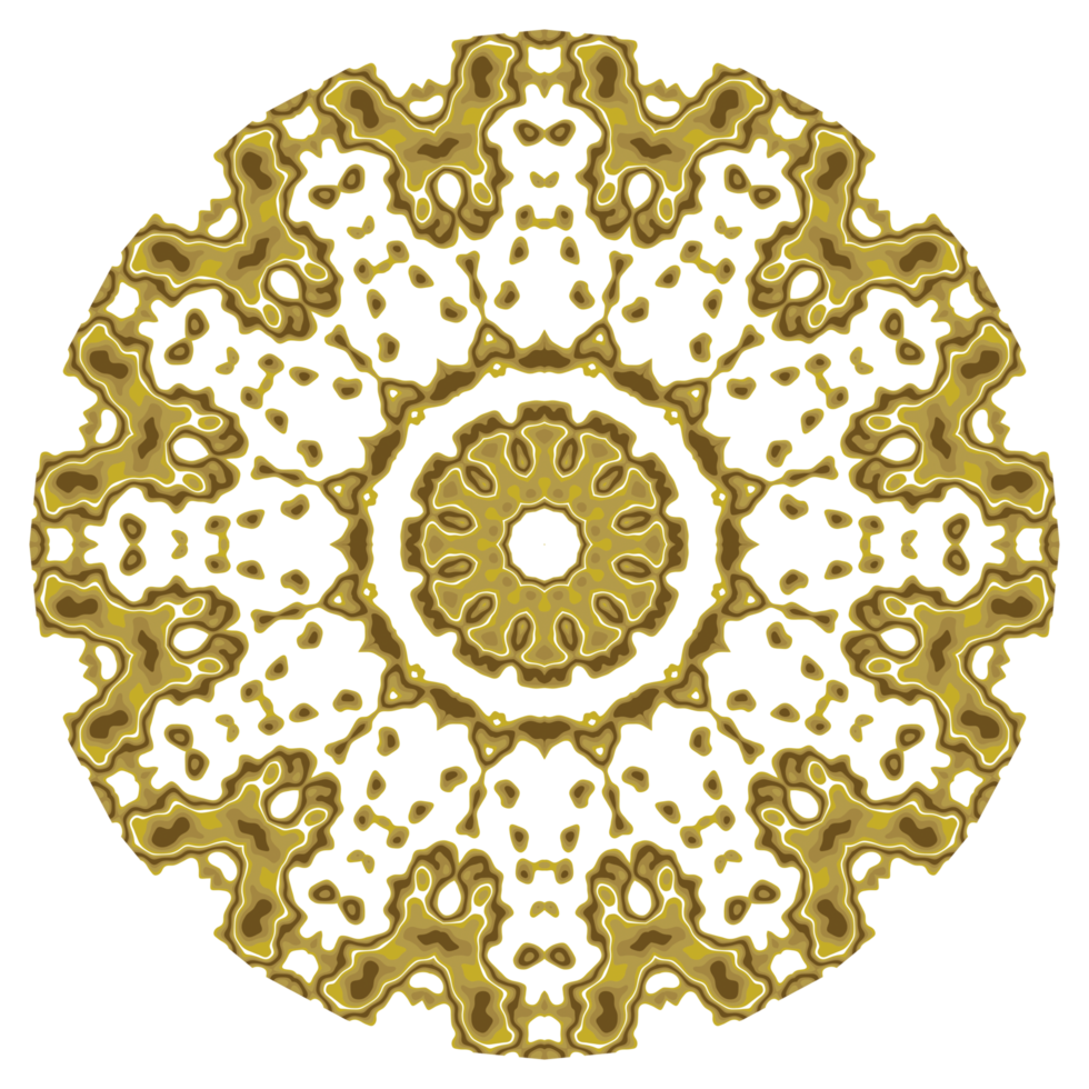 Mandala pattern ornament png