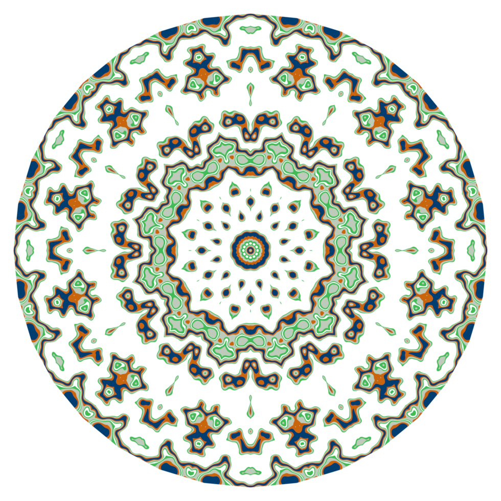 Mandala pattern ornament png