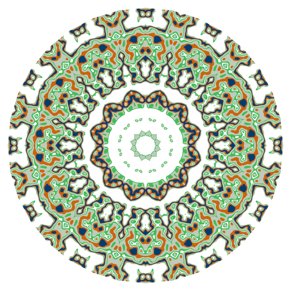 Mandala pattern ornament png