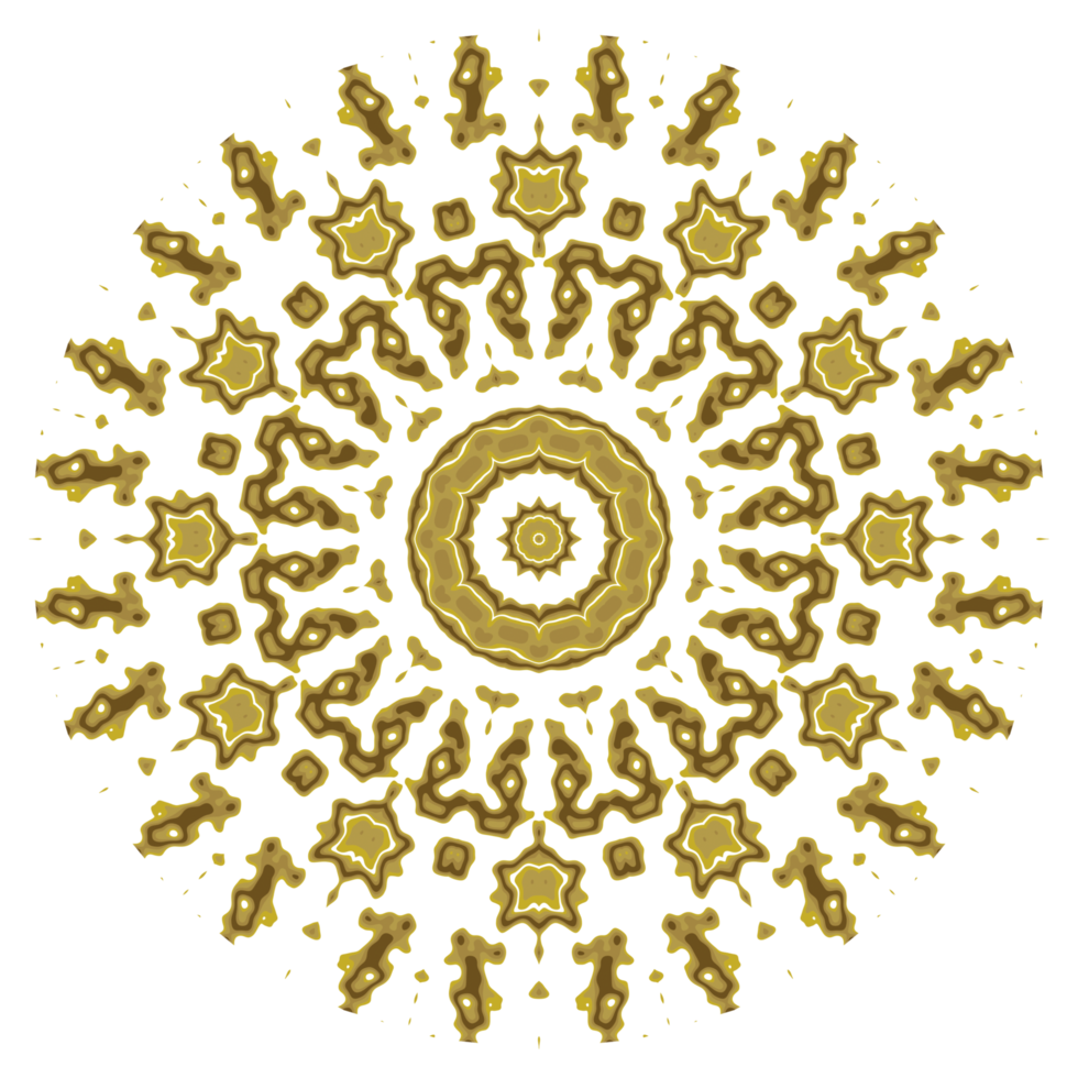 Mandala pattern ornament png