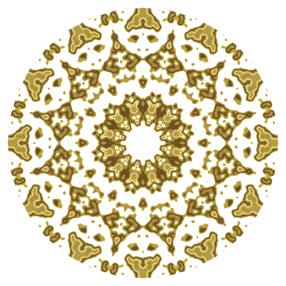 mandala patroon ornament png