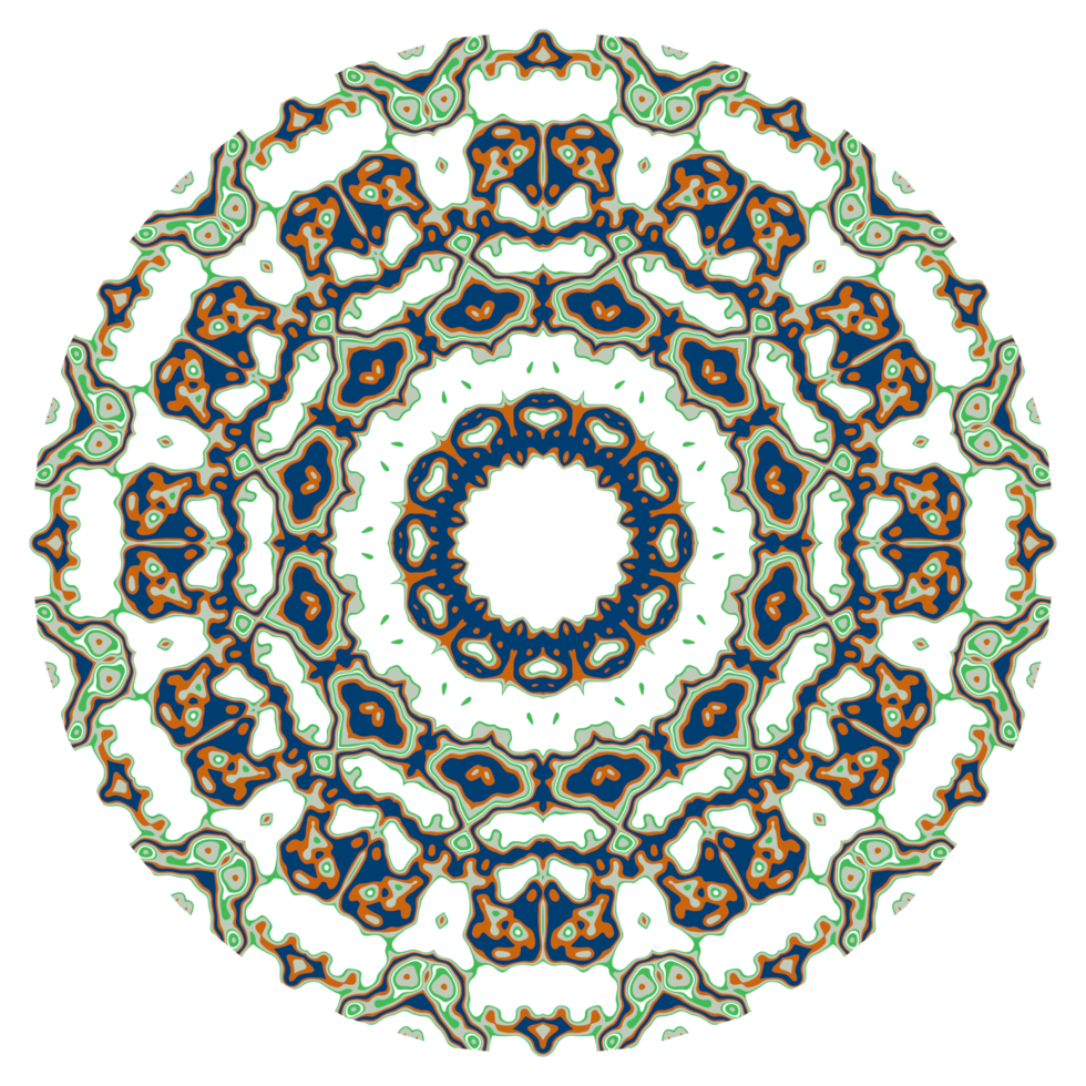 Mandala pattern ornament png