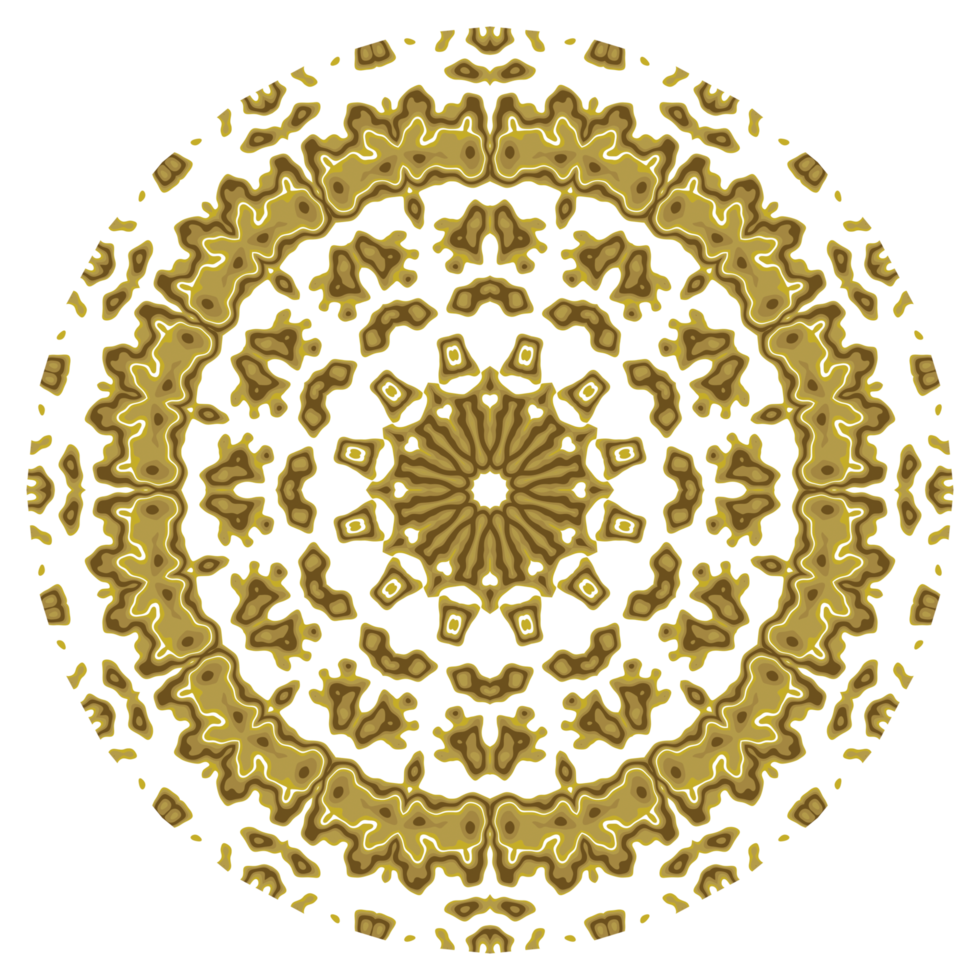 Mandala pattern ornament png