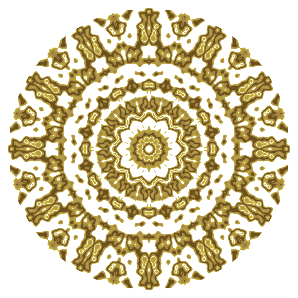 Mandala pattern ornament png