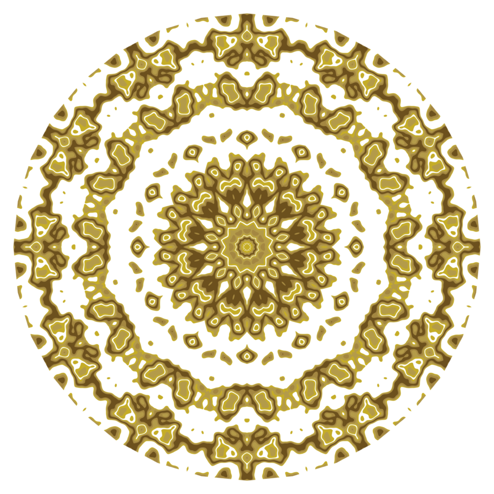 Mandala pattern ornament png