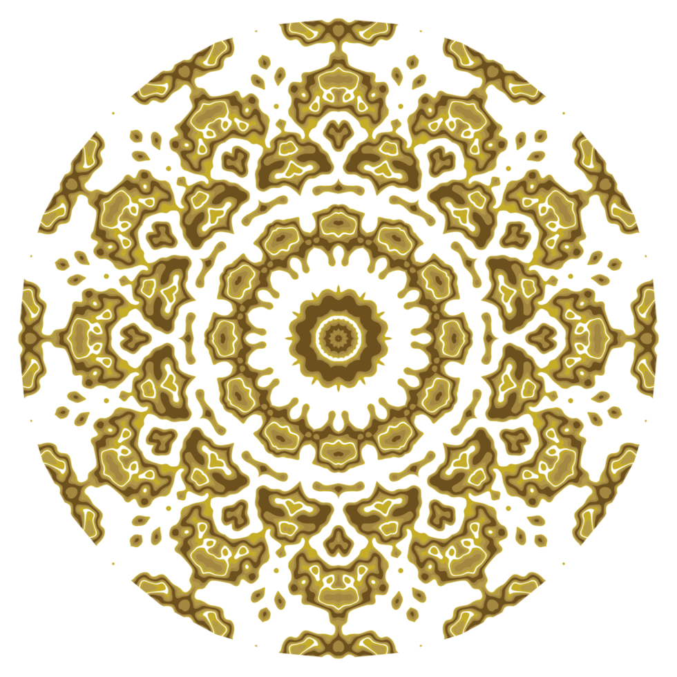 Mandala pattern ornament png