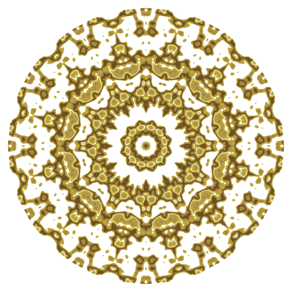 Mandala pattern ornament png