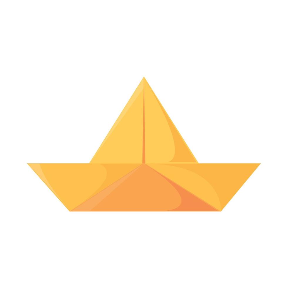 paper boat icon vector