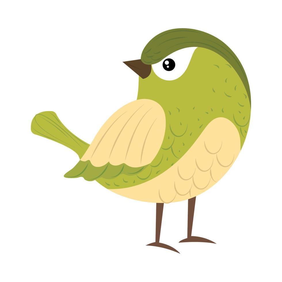 bird isolated icon vector