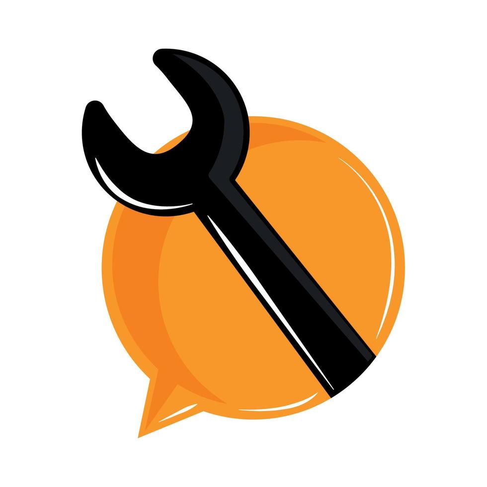 technical service tool vector