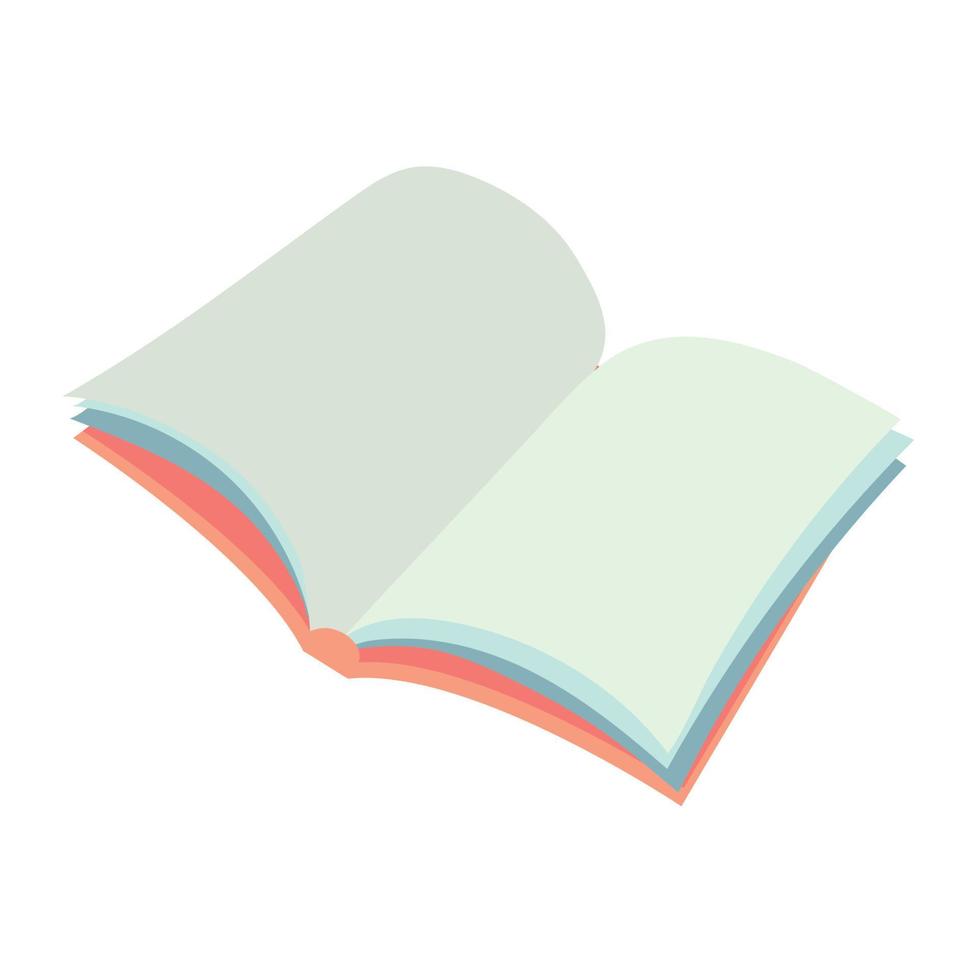 book read icon vector