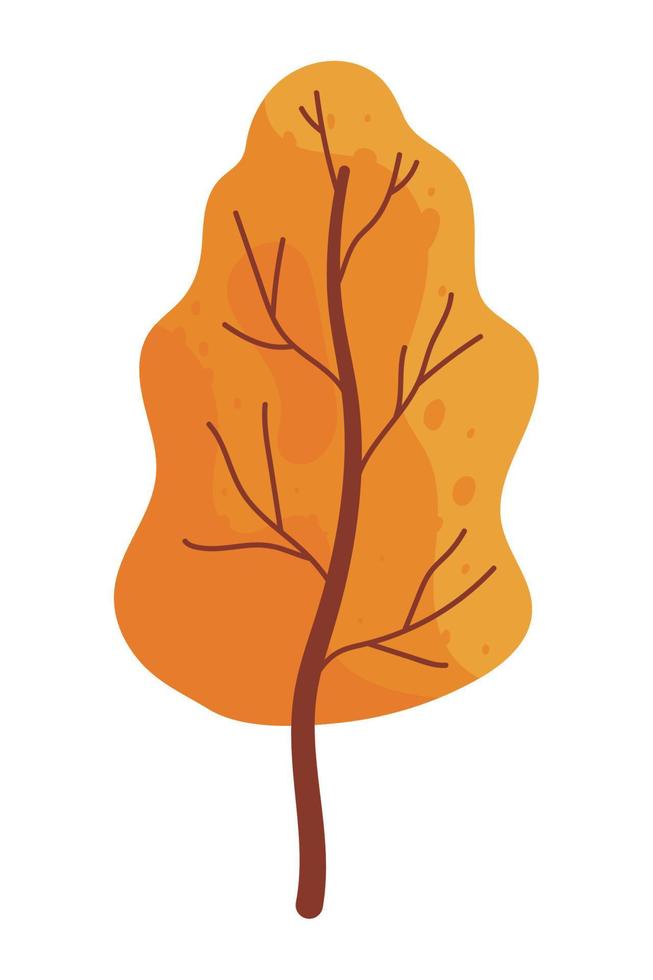 autumn tree nature vector