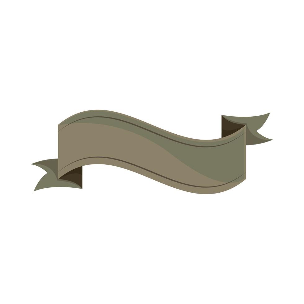 ribbon banner icon vector