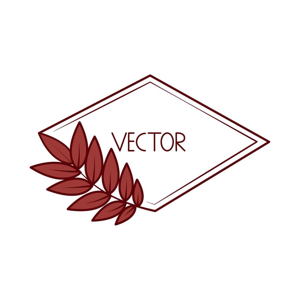 geometric line label vector