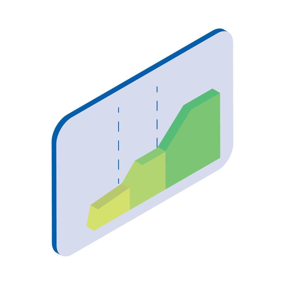 estadísticas de gráficos de negocios vector