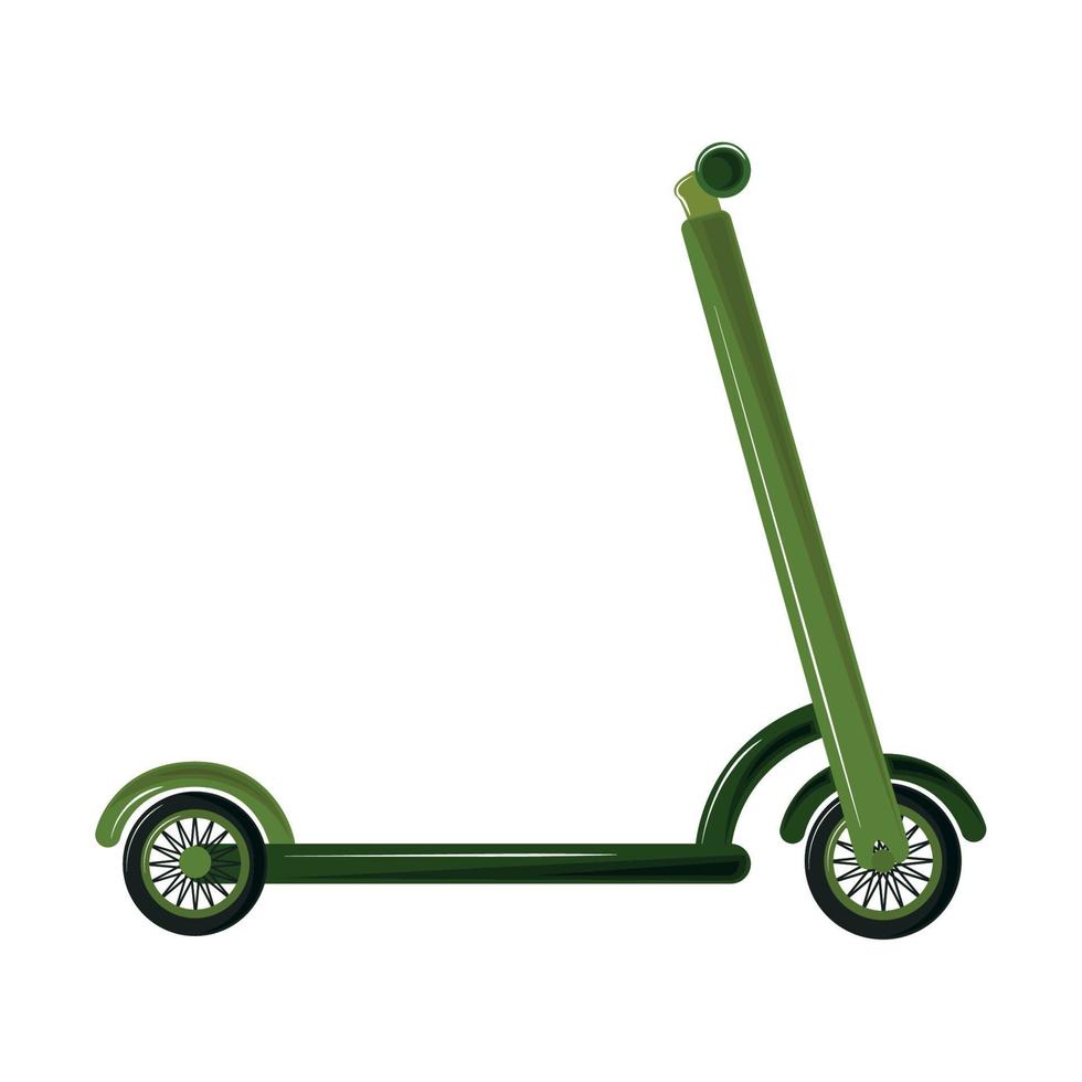 kick scooter icon vector