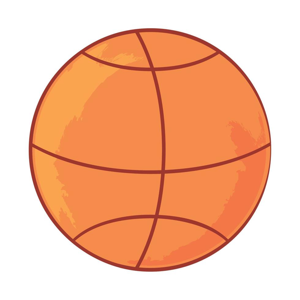 deporte de pelota de baloncesto vector