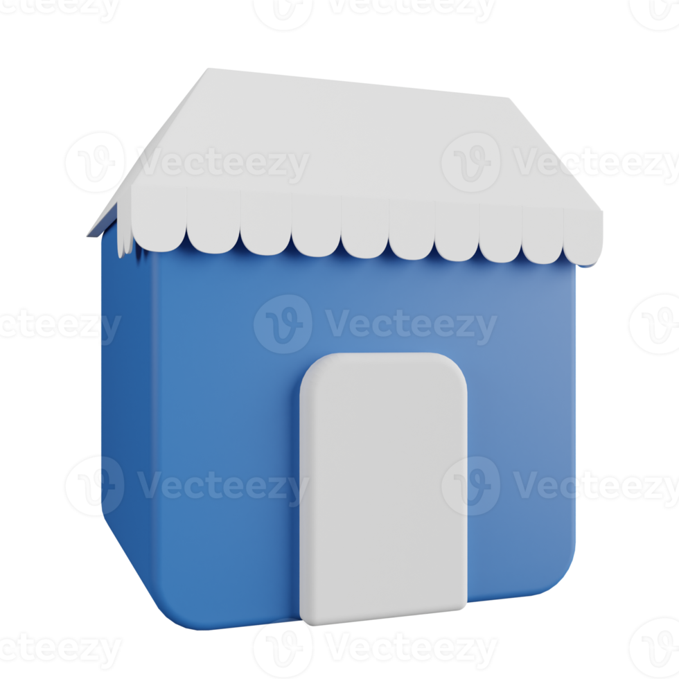 Store 3D Illustration png